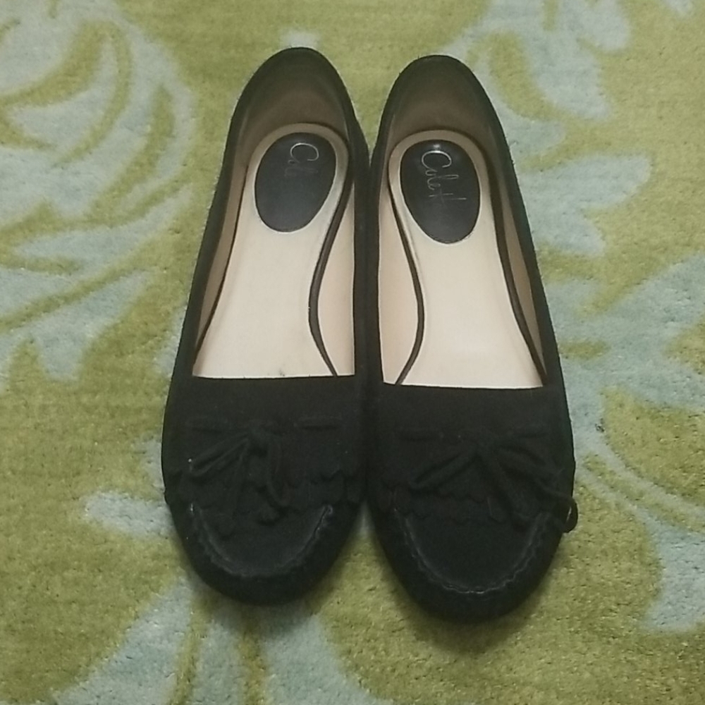 Cole Haan Brushed Suede Moccasins